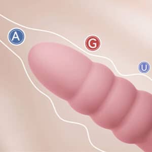 Vibrator direka untuk rangsangan G-Spot dengan penjajaran A-Spot dan U-Spot